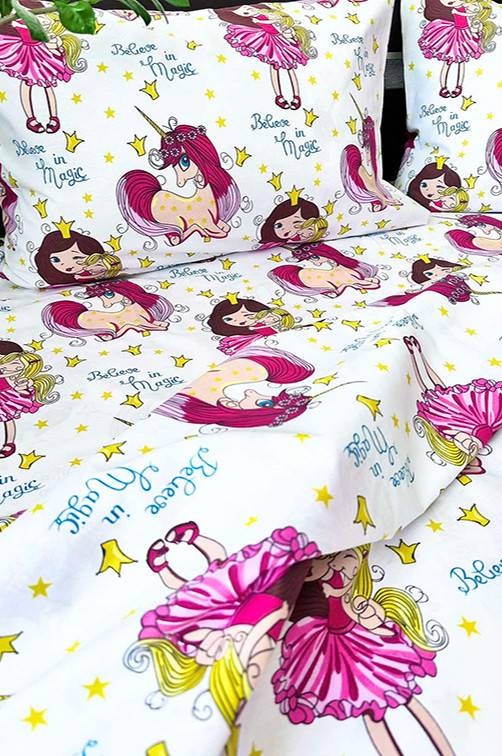 Дитячий комплект постільної білизни Принцеса (в ліжечко) | Mazani - 1