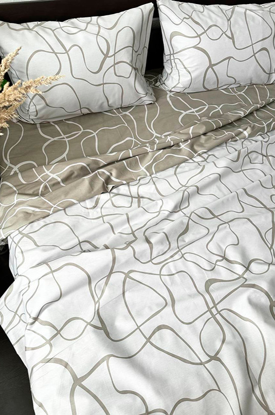 Комплект постільної білизни (півтораспальний) Mazani Вензель | Mazani - 1