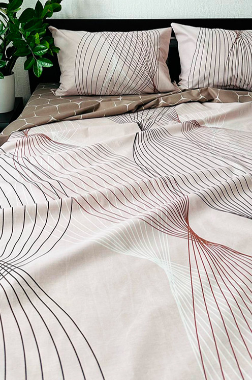 Комплект постільної білизни (євро) Mazani Силена