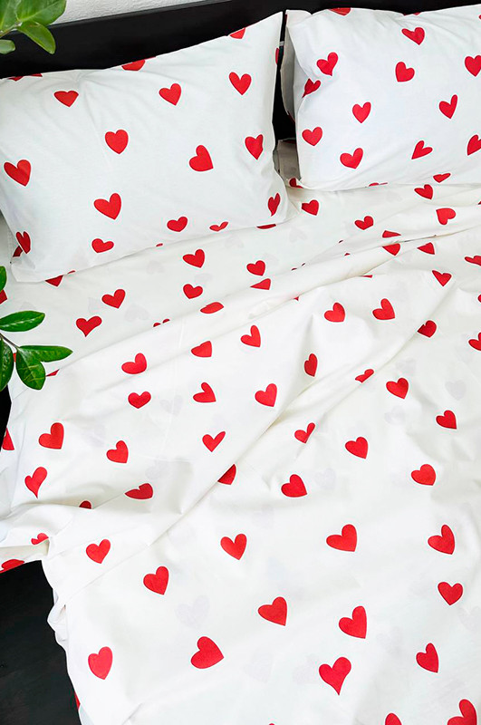 Комплект постільної білизни (півтораспальний) Mazani Сердечко | Mazani - 1