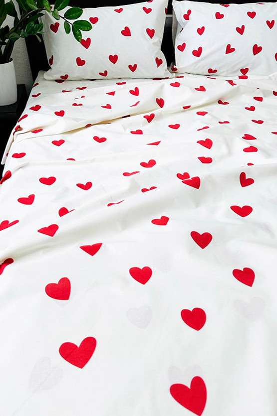 Підковдра з ранфорсу Mazani Сердечко | Mazani - 1