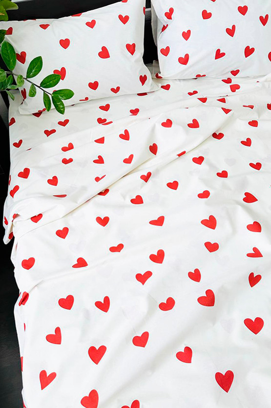 Простирадло з ранфорсу Mazani Сердечко | Mazani - 1