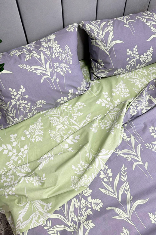 Простирадло з ранфорсу Mazani Ромби (light grey)| Mazani - 1