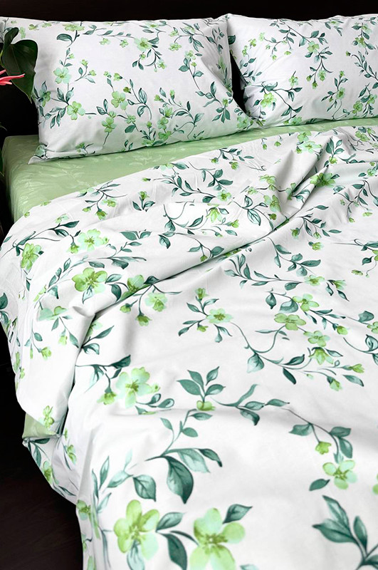 Комплект постільної білизни (двоспальний) Mazani Квіти
